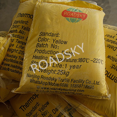 Thermoplastic Resin Powder for Road Marking
