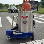 RS-3 Выпуклая маркировочная машина для термопластика