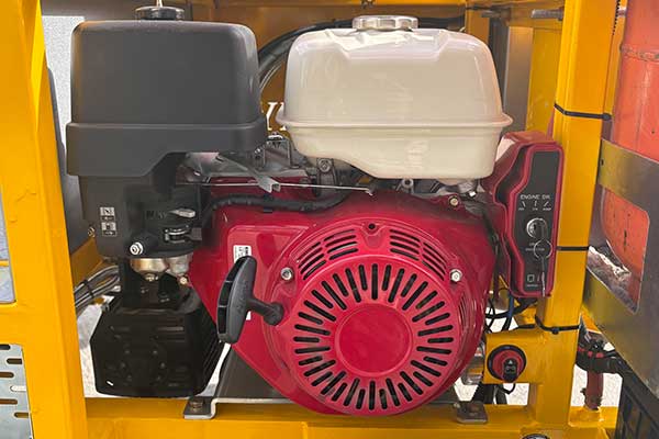 Máquina de marcação rodoviária termoplástica por extrusão RS-15H Detalhes