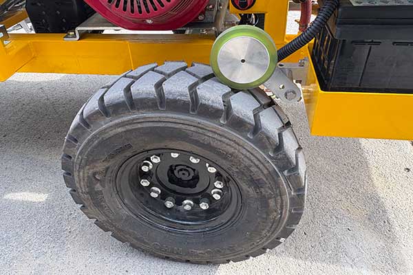 Máquina de marcação rodoviária termoplástica por extrusão RS-15H Detalhes