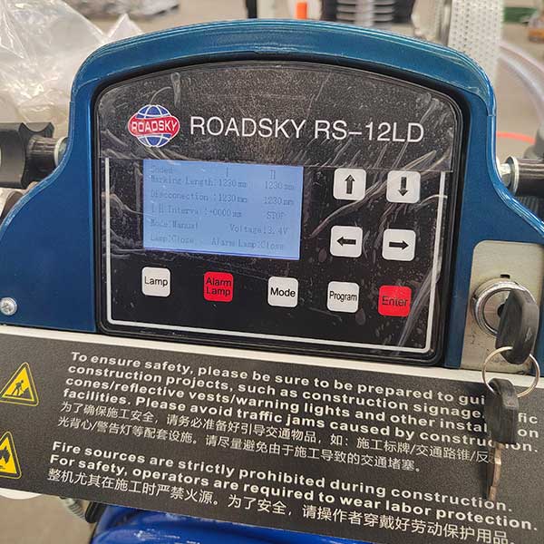 RS-12LD Intelligent Cold Paint Road Marking Machine Details