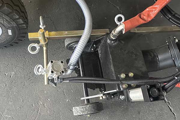RS-15H آلة طباعة علامات الطرق بالبلاستيك الحراري التفاصيل